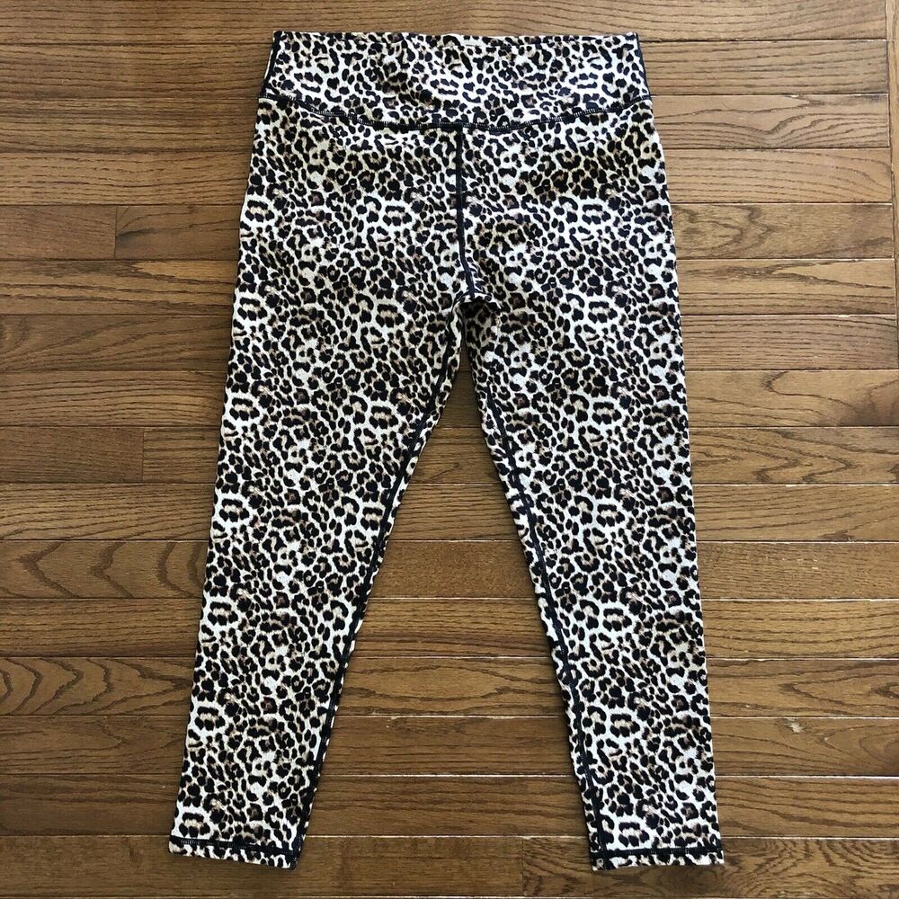 ZYIA Active Leopard Brilliant Scrunchy What Hi-Rise 7/8 24" Leggings 16-18 XXXL